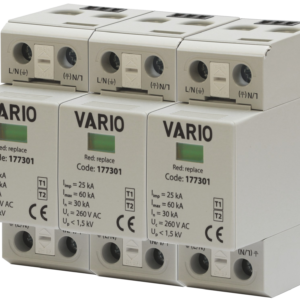 Parafoudre Vario Tripolaire Type 1+2 TT/TN