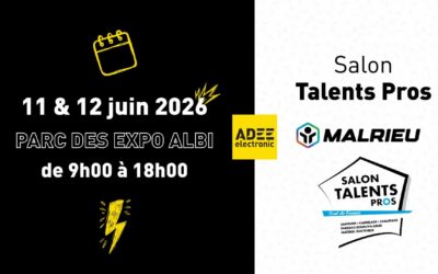 ADEE electronic au Salon Talents Pros les 11 & 12 juin 2026